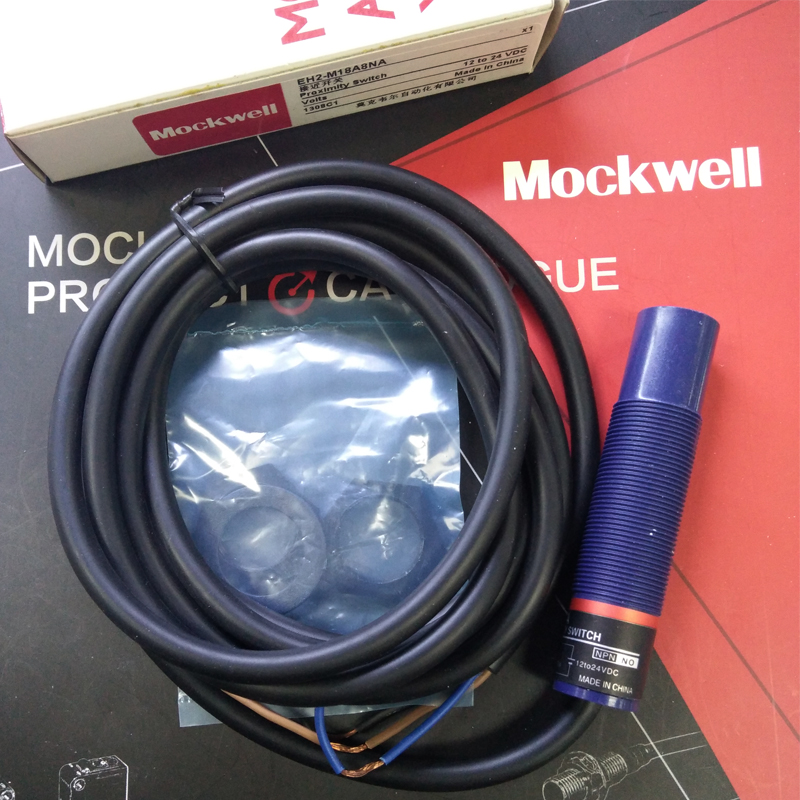 莫克韦尔 EH2-M18A8NA替代E2K-X8ME1 NPN 电容式接近开关传感器
