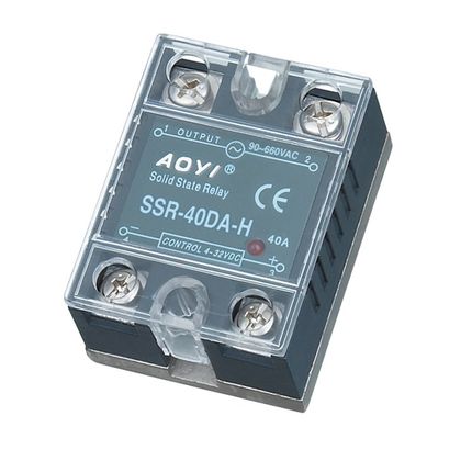 增强型单相固态继电器高压型660VSSR-40DA直流控制交流规格全
