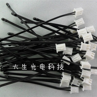 NTC 热敏电阻 温度传感器10K 精度1% B值3435 总长80MM 2.54端子