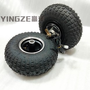 改装 145 48V800W电机轮毂 6寸轮胎 电动哈雷两轮车配件轴承款