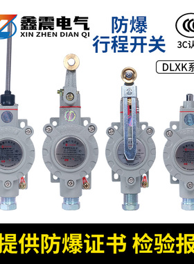 DLXK-15B防爆行程开关防爆等级ExdII CT6防爆限位行程开关15K15D