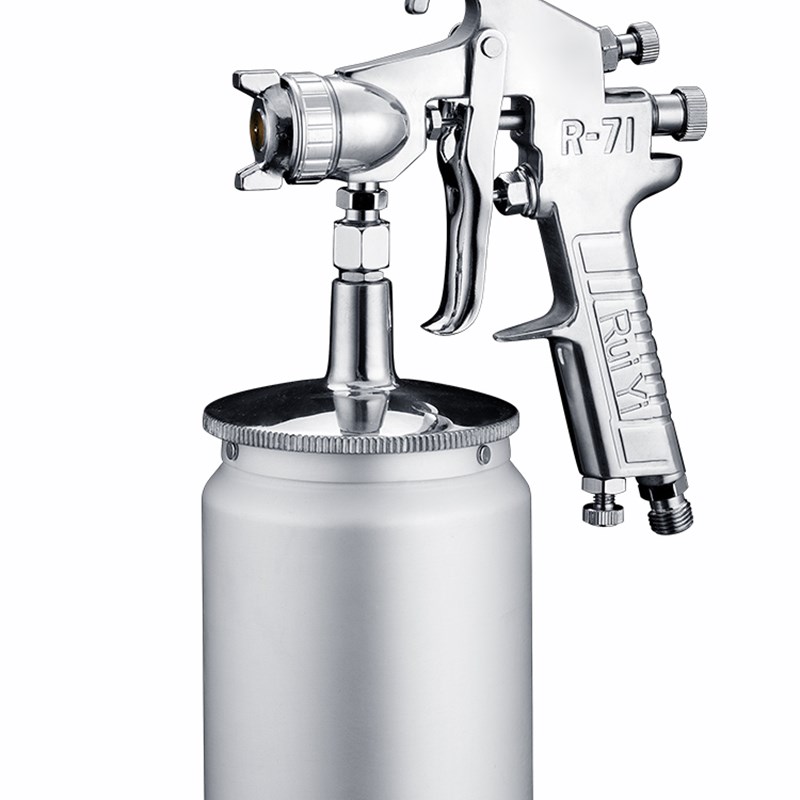 锐壹W71 77高雾化喷漆枪汽车家具油漆喷枪喷涂工具上下壶气动喷枪