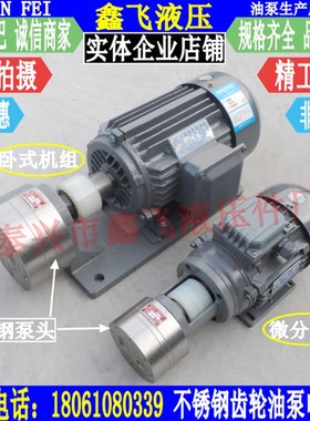 CB-BNS32JZ CBA-B32JZ CB-BDG32JZ不锈钢化工泵齿轮泵 电机组装置