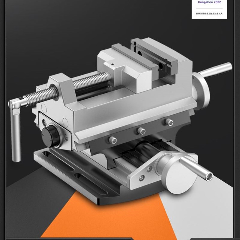 台钳小型多功能家用精密万向工业级重型工作台桌平口钳固定台虎钳