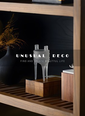 新中式现代d透明磨砂鼎三足鼎香炉室内供佛檀香炉客厅样板房间摆