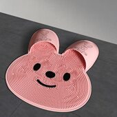 兔子洗脚按摩垫浴室垫子洗澡搓脚去死皮淋浴房地垫洗脚神器搓脚