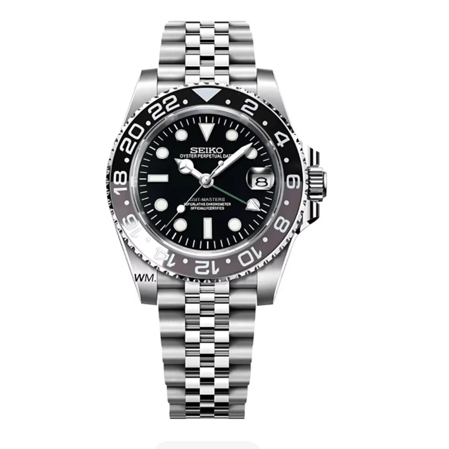 thumbnail for NH34 movement assembled watch 40mm water ghost GMT series combination