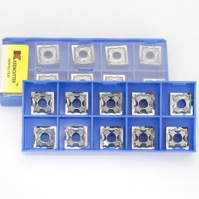 数控铝用刀片SNMG120404-HA外圆正方形刨槽机刀头H01机夹合金刀粒