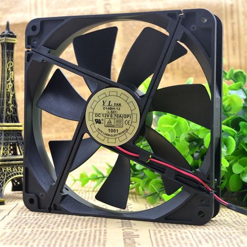 Y.L.FAN 悦伦/耐福 14cm 14025 电源风扇 D14BH-12 静音 散热风扇