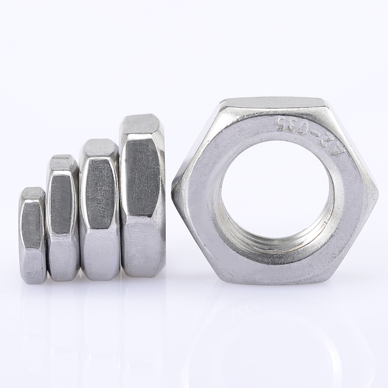 304不锈钢非标细牙薄螺母螺帽M39M42M45M48M52M56M60*1.5x2x3x4mm