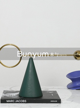 现代几何a创意艺术金属家居摆件样板房售楼处简约软装饰品玄关摆