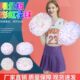 花球啦啦队手拿花广场舞蹈演出道具彩球跳舞手柄摇花拉拉队手花