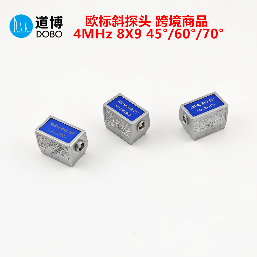 欧标超音波斜监视器4MHz8x960°钢结构焊缝无失真检测UT探伤仪监