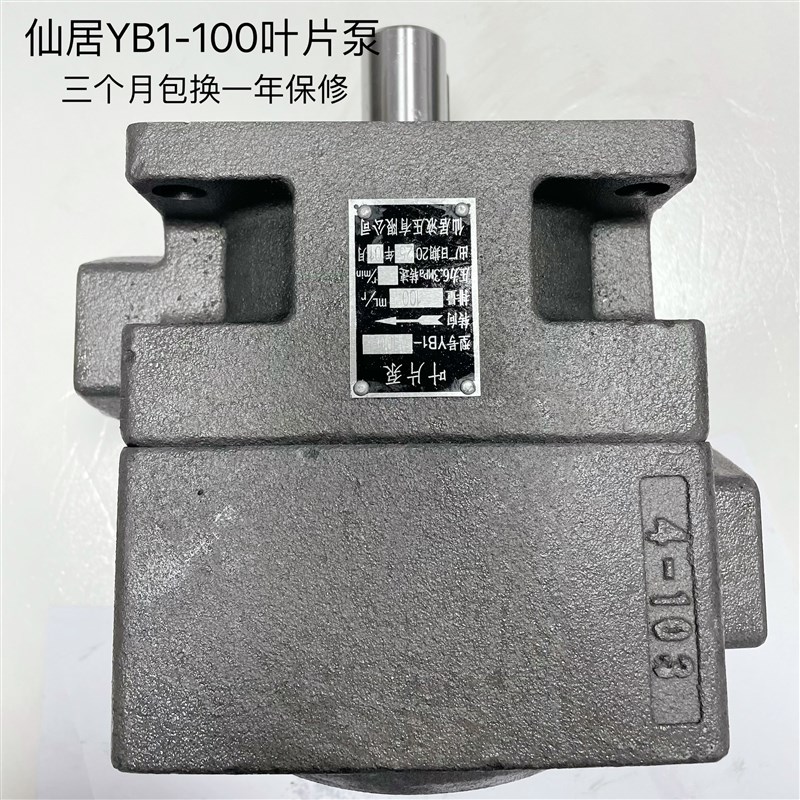 平面磨床油泵M7130叶片泵YB1-100杭州M7132B7140液压泵仙居液压件