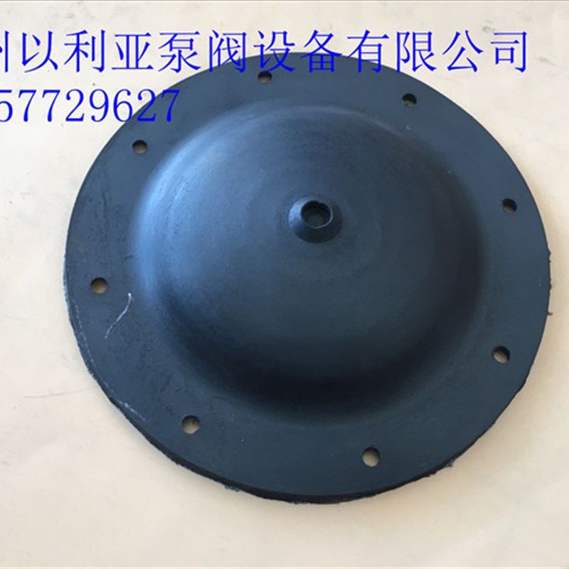 气动阀膜片,气动隔膜阀膜片EG6K41J橡胶夹布隔膜阀膜片外径165