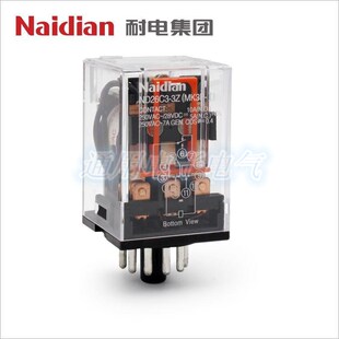 ND26C3 耐电电气 通用电磁继电器 1小型继电器 MK3P