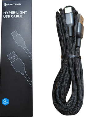 hitbox Haute42 3米USB数据线 街霸6 switch 格斗键盘 格斗游戏