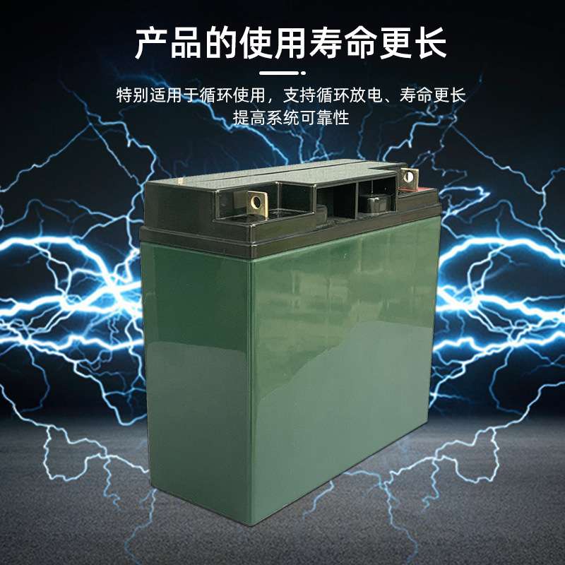工厂 免维护储能蓄电池储能式12V18AH光伏太阳能铅酸蓄电池