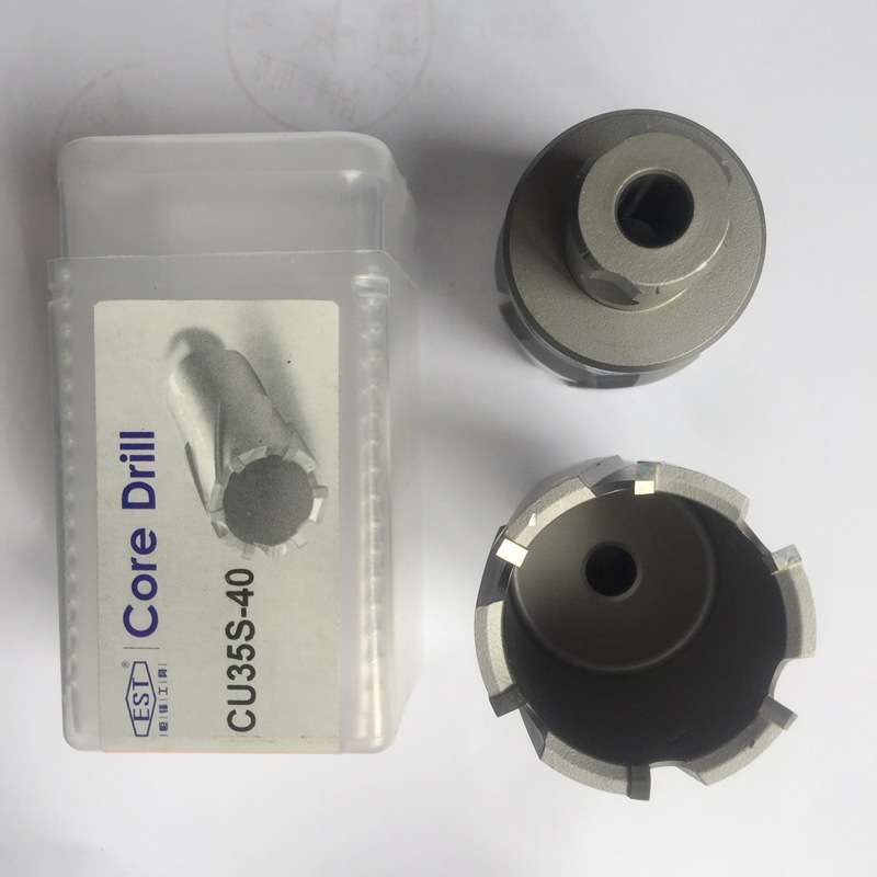 EST恒锋空心钻头磁力钻钻头钢板钻取芯钻头磁座钻CW35S-12-60