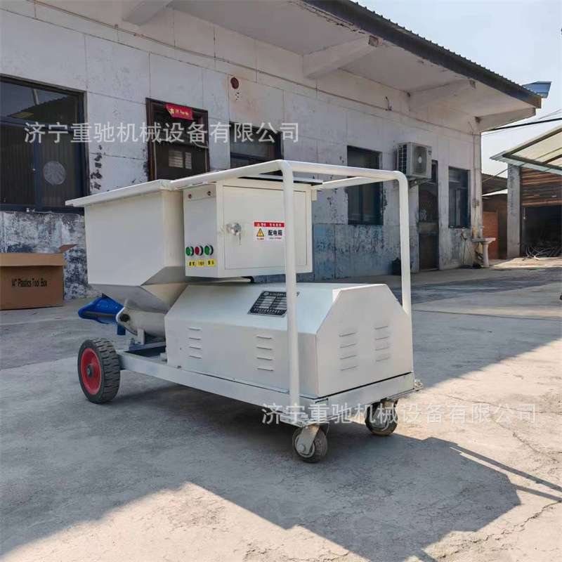 自搅拌螺杆注浆机砂浆灌浆泵小型高压单缸注浆机螺旋式砂浆注浆机