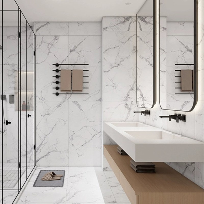 广东寒江雪奢石大理石瓷砖750x1500客厅酒店厨卫墙砖60x120地板砖