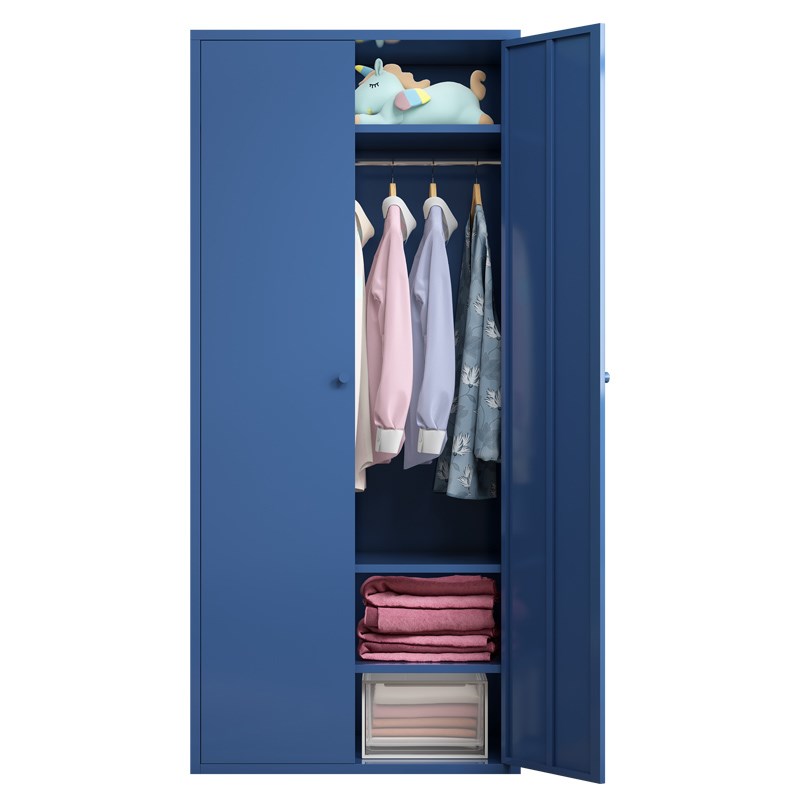 衣柜挂式收纳神器家用卧室大容量简易衣柜学生员工宿舍分层换衣柜