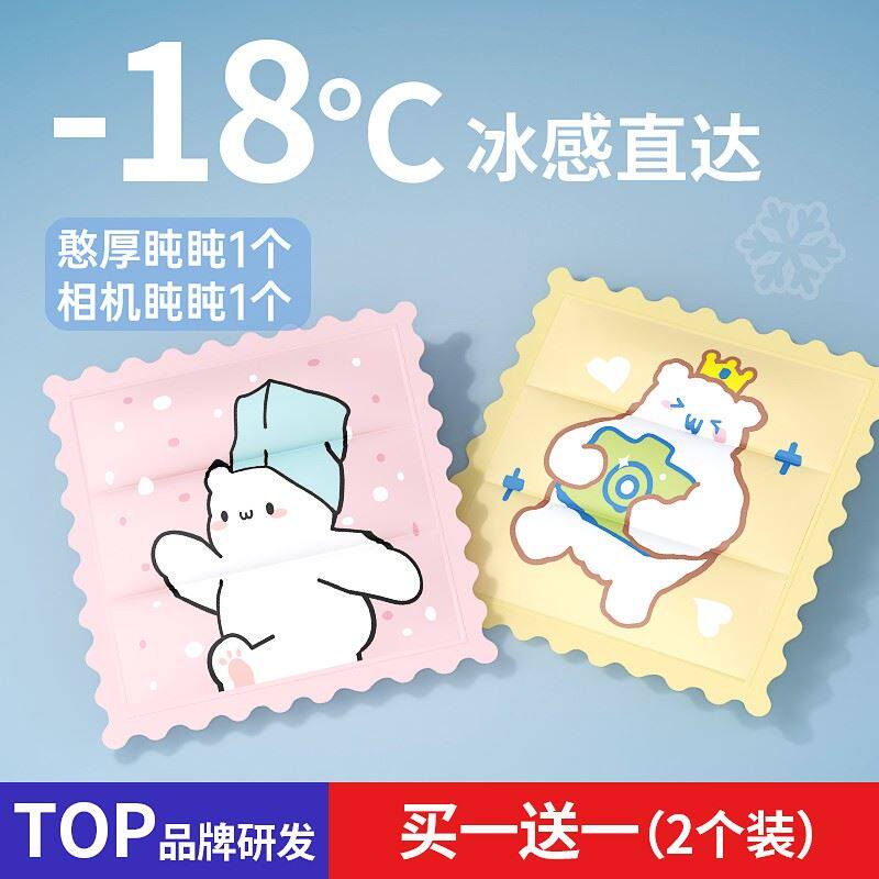 新款冰垫坐垫凉垫汽车水袋降温冰凉枕水凉垫夏天免注水教室透气学