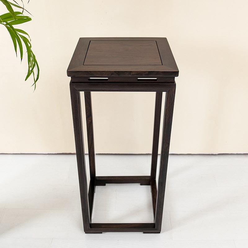 红木花架实木高花盆架花几新中式黑檀置物架客厅室内落地式盆景架