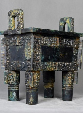 鼎摆件青铜鼎纯铜司母戊鼎龙鼎酒店大厅装饰公司乔迁店铺开业礼品