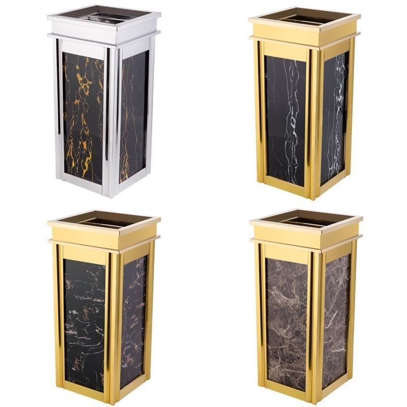 酒店烟灰缸落地烟灰缸立式户外室外吸烟区大型不锈钢桶烟灰柱