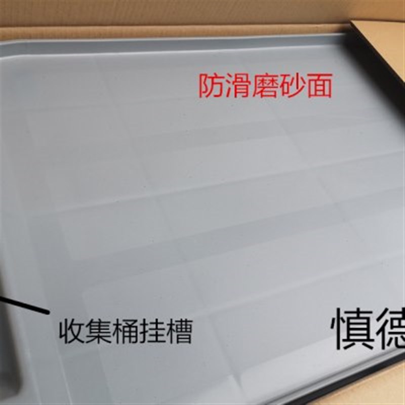 新款特厚酒店双层餐车塑料收餐车送碗碟车餐具收集车二层手推车服