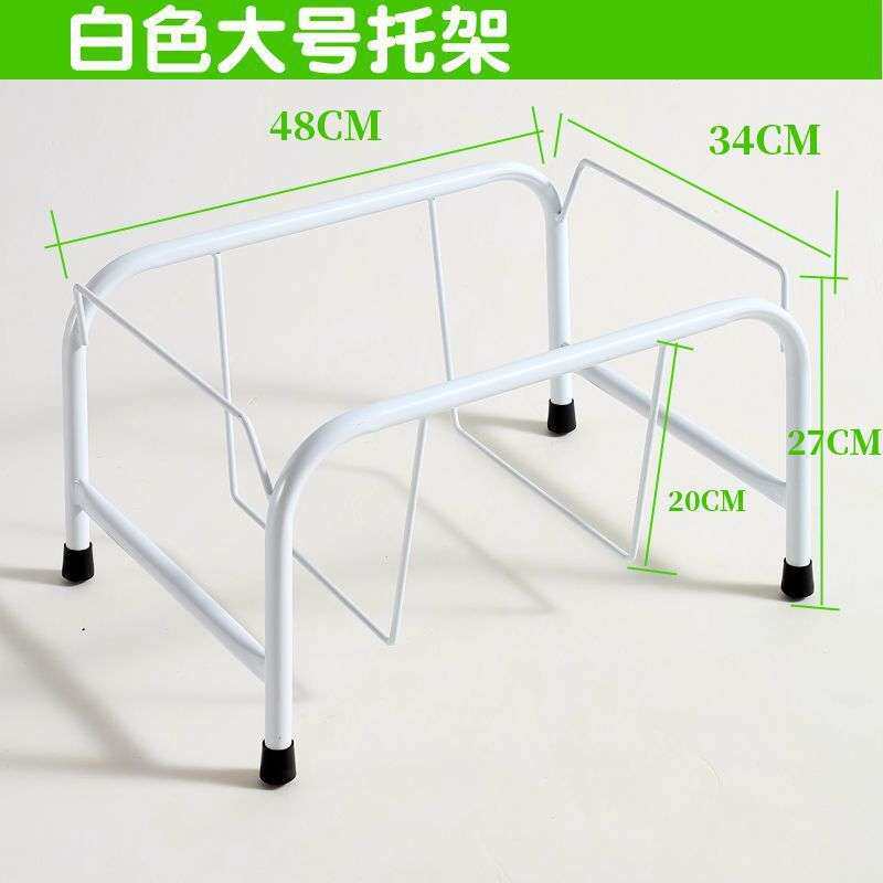 超市购物篮存放车白色移动塑料手提篮配套托架购物筐金属底座带轮