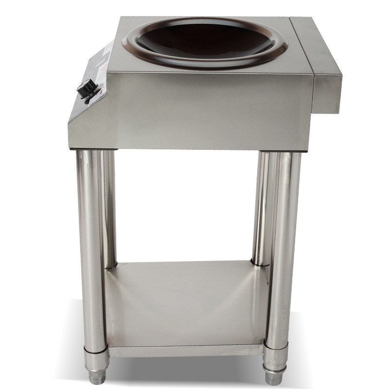 海智达商用电磁炉5000W凹炉带架子炒炉大功率电磁炉5kw大炒炉