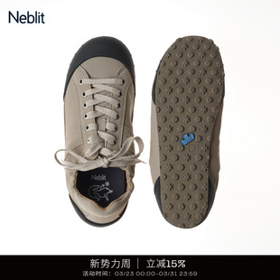 Duende 子男女同款 NEB 休闲运动薄底柔软板鞋 2025新款 NEBLIT