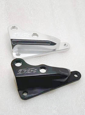 台版9.2CM Dio50ZX改装鲍鱼大对四HF6 刹车卡钳转接码180/190碟盘