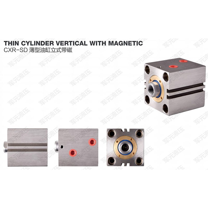 薄型油缸带磁感应立式方形CXSD32*40*10*20*25*30*40*50*63SR