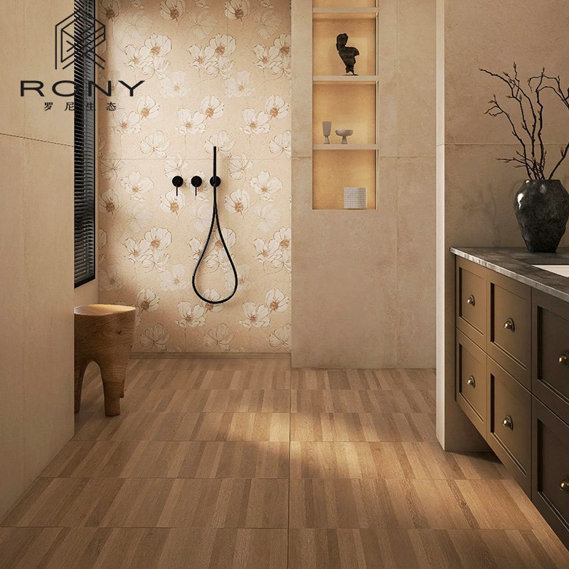 法式原木风木纹砖地砖别墅客厅卧室仿木地板瓷砖仿木纹全瓷仿古砖