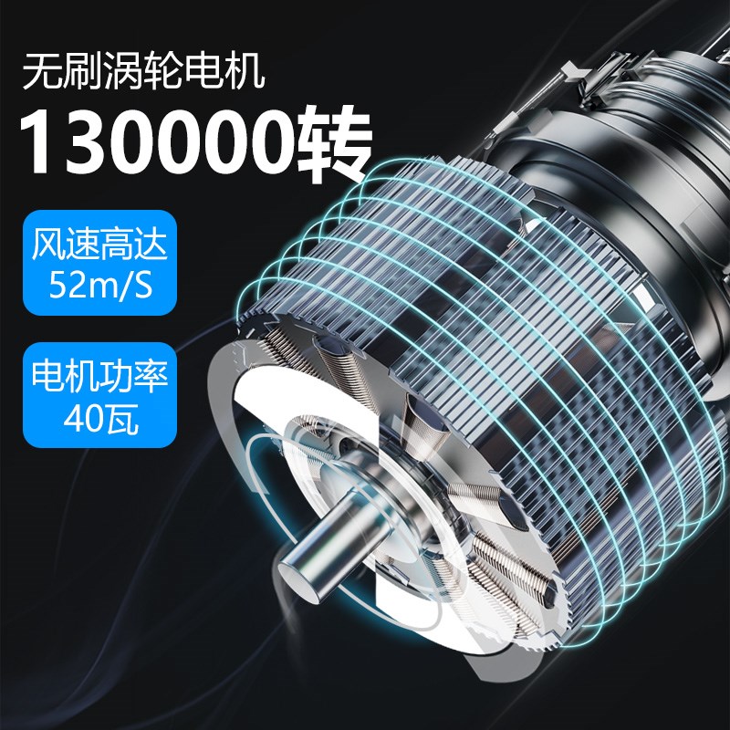 蚂蚁昕多功能吹风一体涡轮风扇飓风手机维K修清洁电脑灰尘风枪工