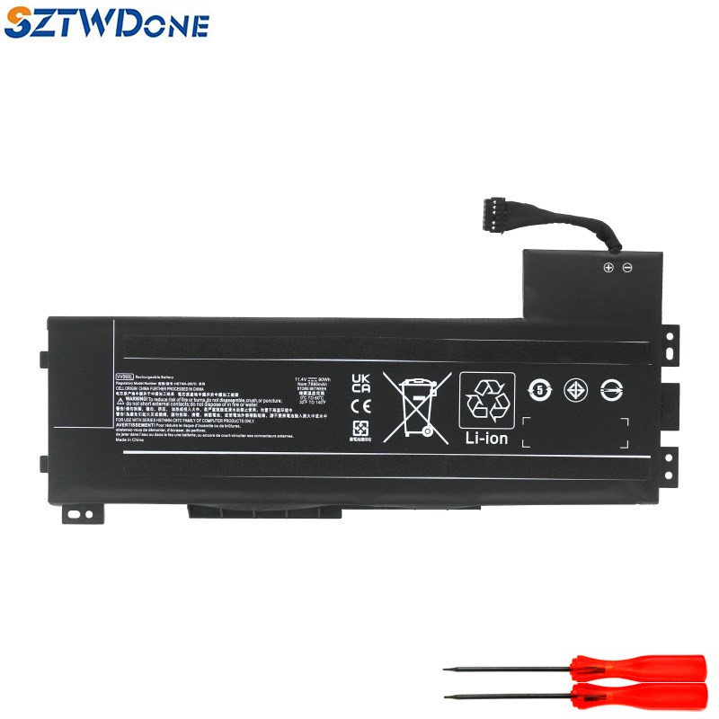 适用惠普HP ZBook 15 G3/G4 VV09XL HSTNN-DB7D C87C 笔记本电池