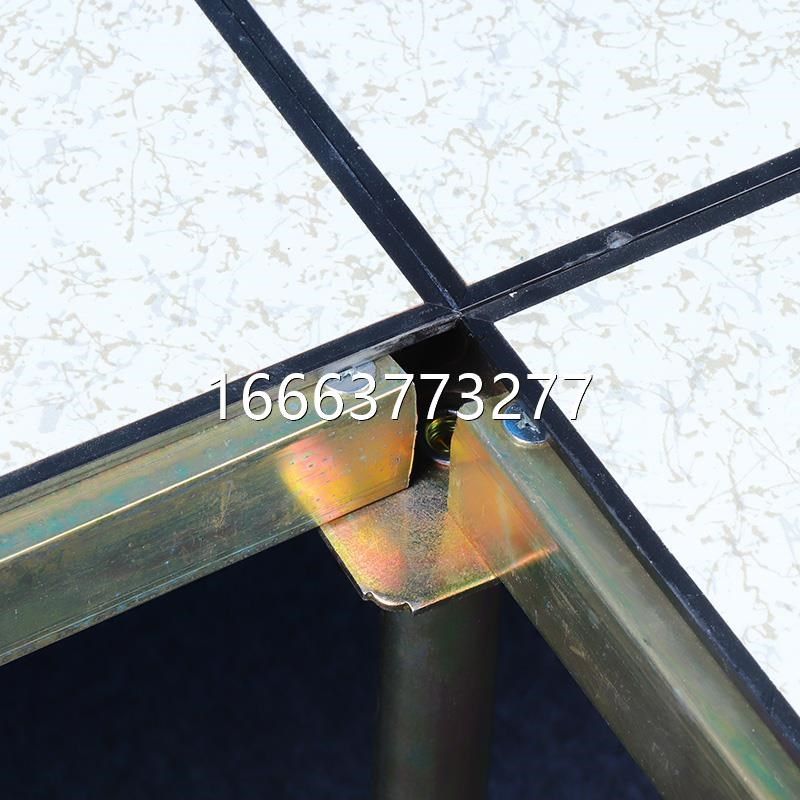 全钢防静电地板600机房抗电活动陶瓷砖面pvc架空oa网络硫酸钙地板