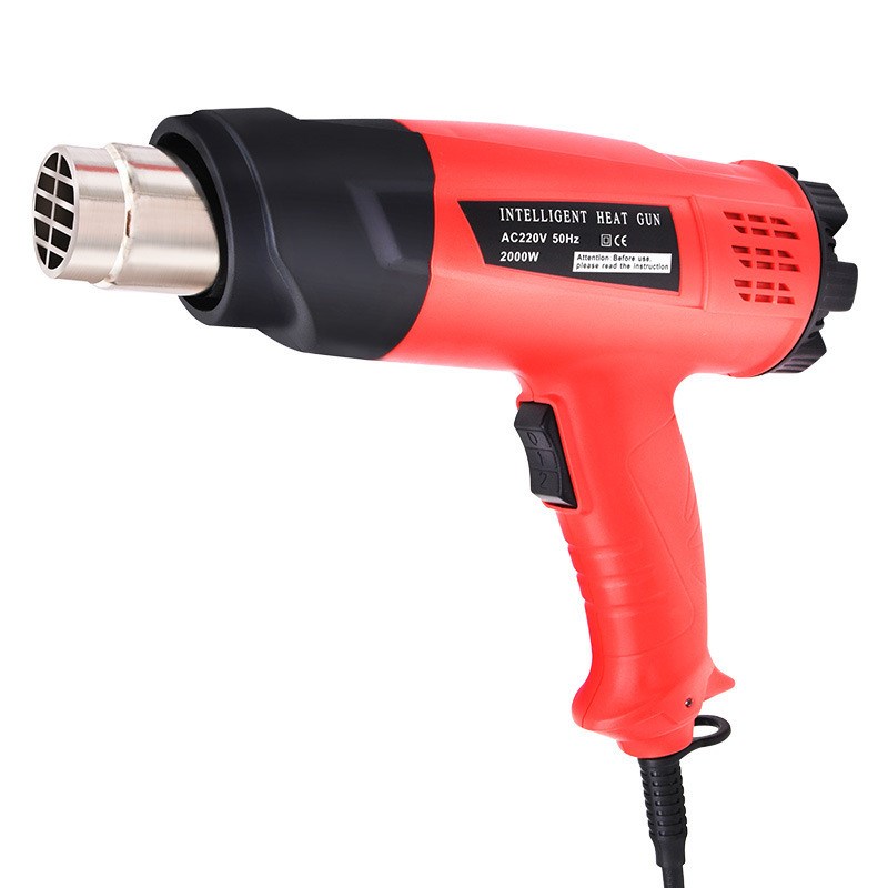 厂家大功率2000W调温工业热风枪贴膜烤枪收缩热缩管墙体美缝