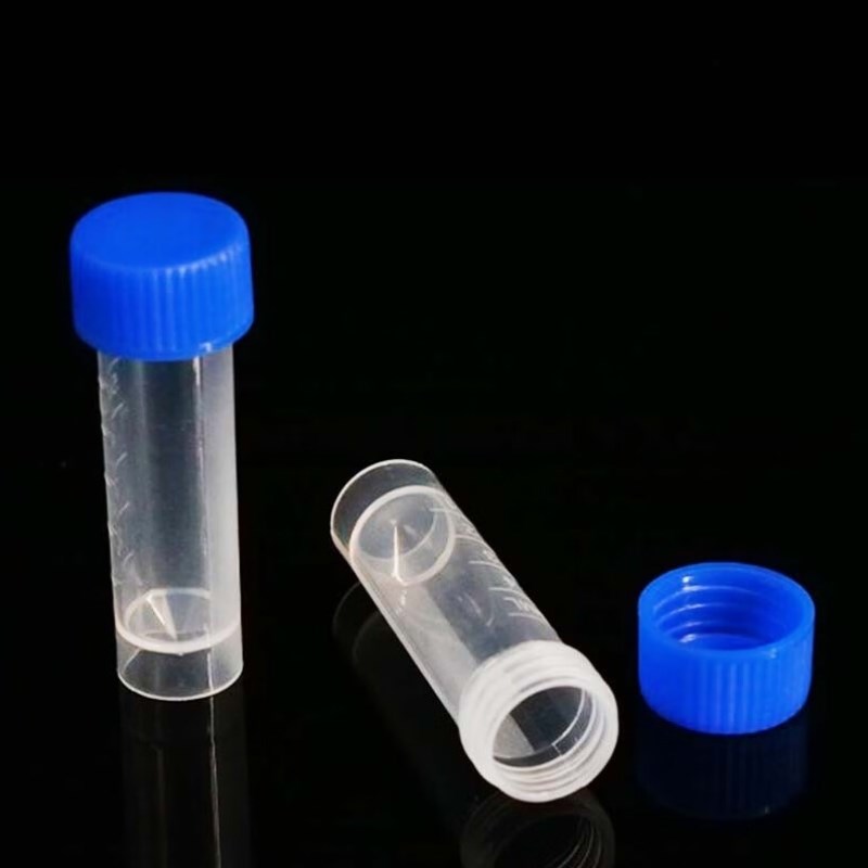 冰禹A-425冷冻管采样试剂螺口冻存管5ml带圈200支/包