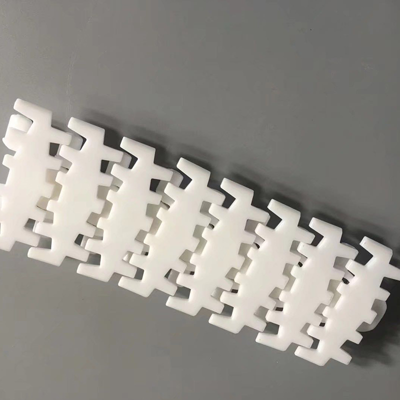 175柔性炼平板炼柔性转弯输送带C板齿形炼板传送炼传动炼条输送机