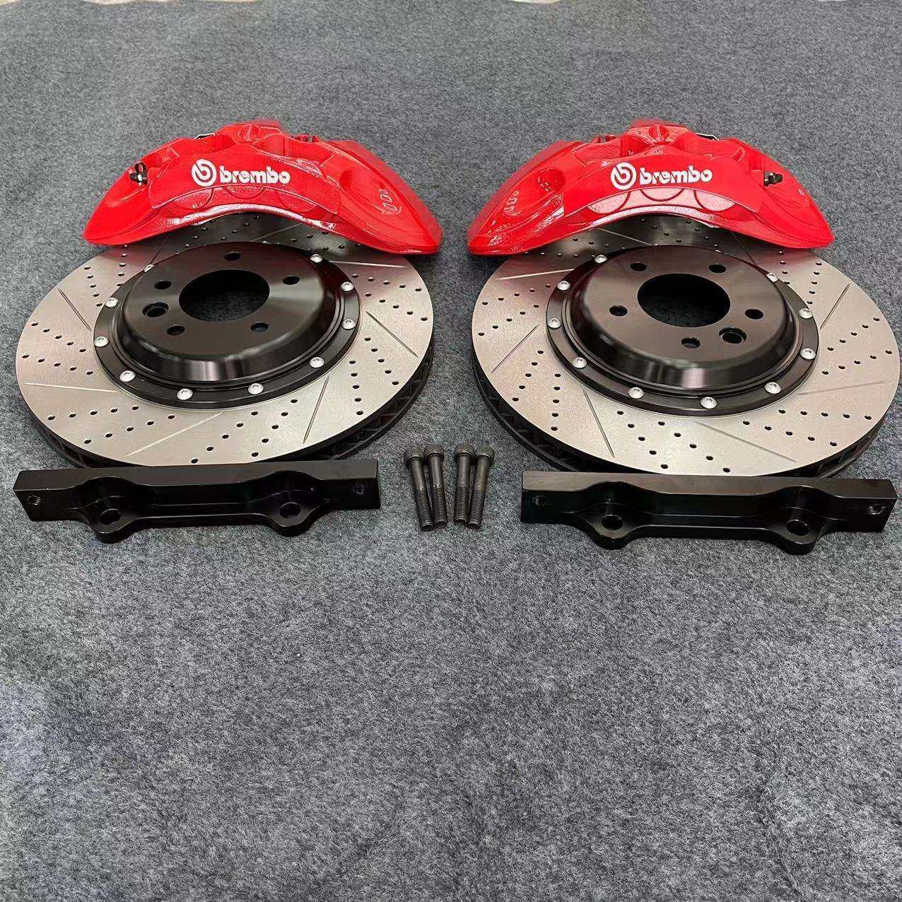 布雷博改装刹车卡钳四六活塞Ap5200 9040GT6 18Z F50 8N卡钳前六