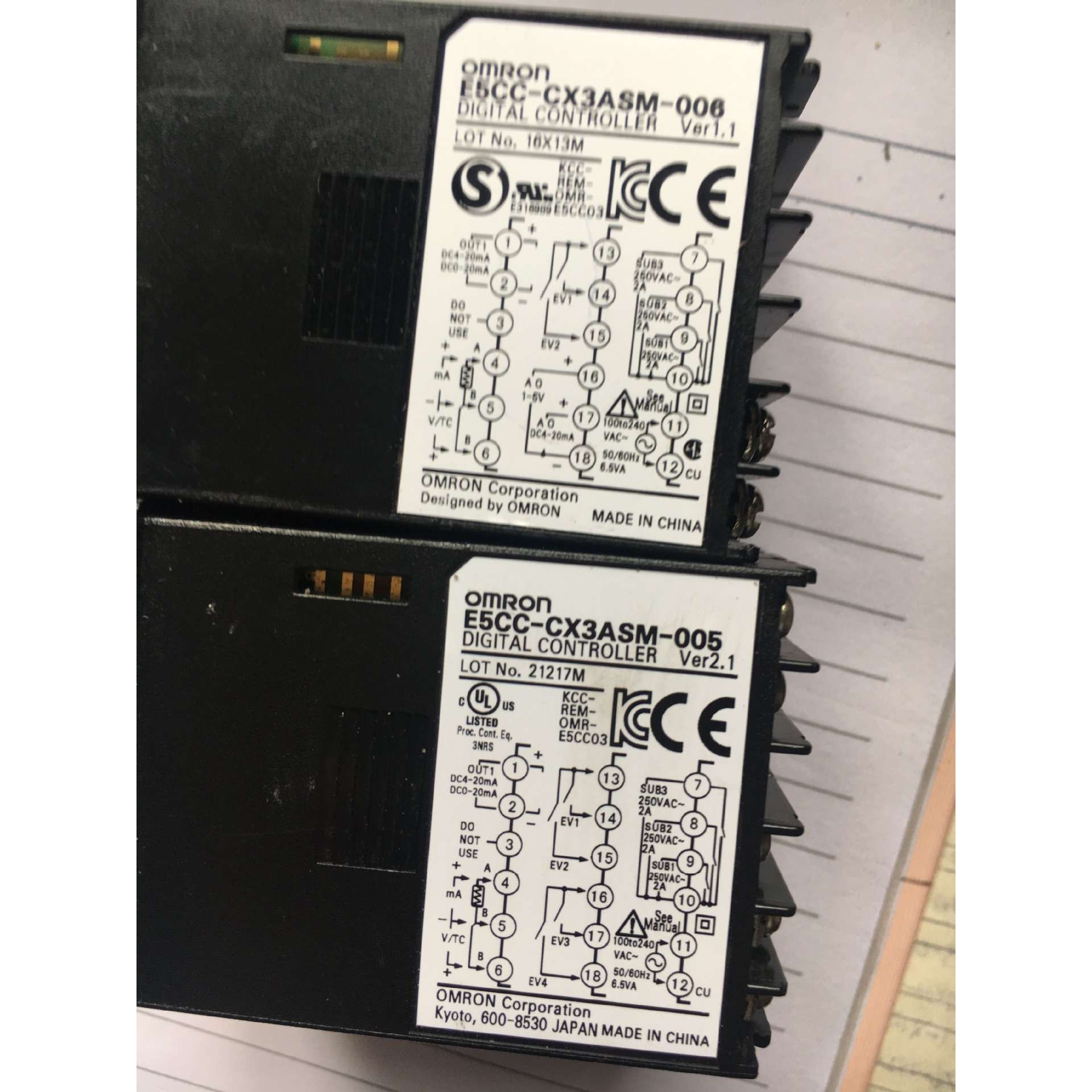 原E5CC-CX2ASM QX2ASM RX2ASM RX2DSM/-504/830/802/000/850/852