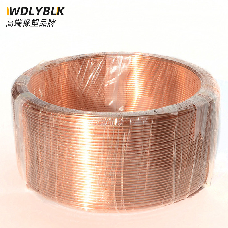 T2紫铜盘管2/3/4/5/6/8/10/12/16/19/22Omm空调铜管毛细铜管软加