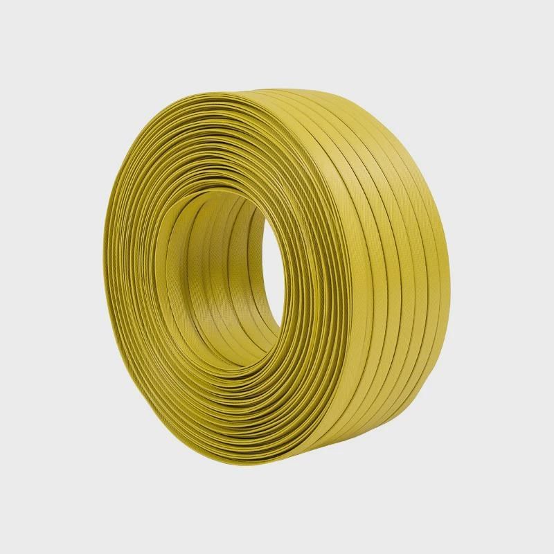 厂家手打带黄色手动用手手打专包装带打带pp捆包带塑料打包带