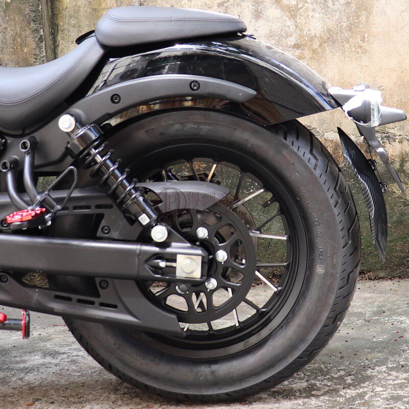 适用春风450CLC黑旗500改装配件250CLC后挡泥板后盾沙板防甩泥瓦