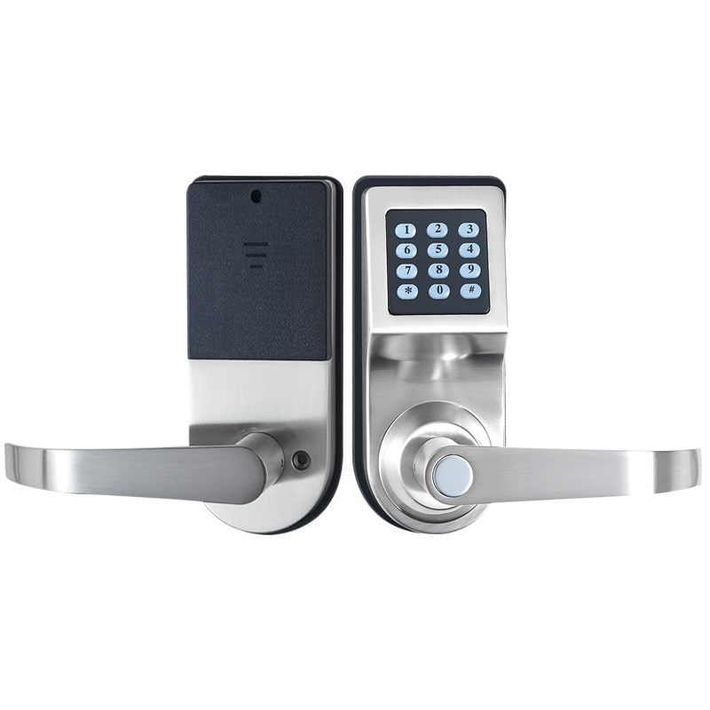 家用房门遥控密码锁防盗电子锁酒店密F码门锁房门锁办公可替换球