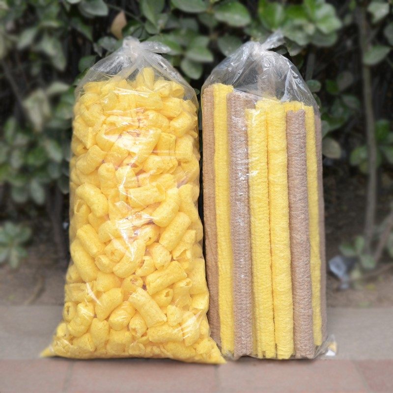 爆米花袋子膨化食品包装袋康乐果包装袋子脆香酥圆筒透明袋子包邮